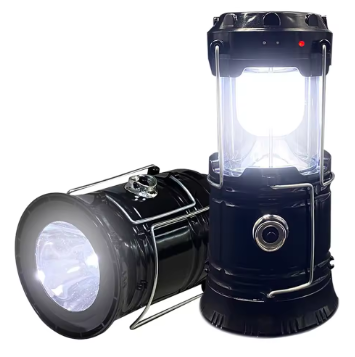 Camping Solar Lantern - RTS المحمولة متعددة الوظائف مصباح التخييم