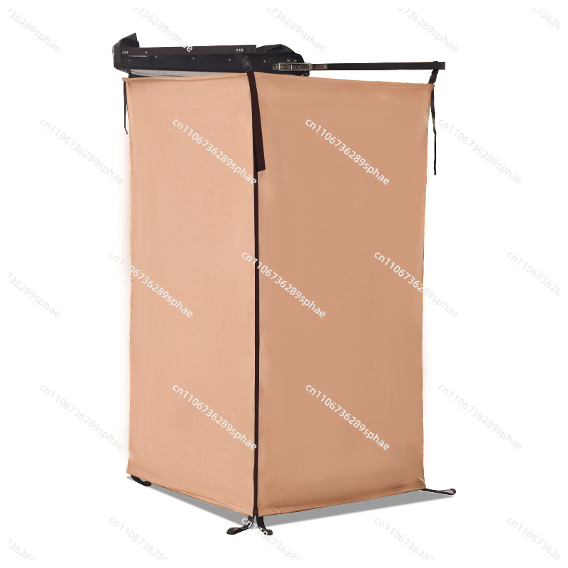 Outdoor Camping Toilet Tent - مرحاض متنقل قابل للطي للاستخدام الخارجي،