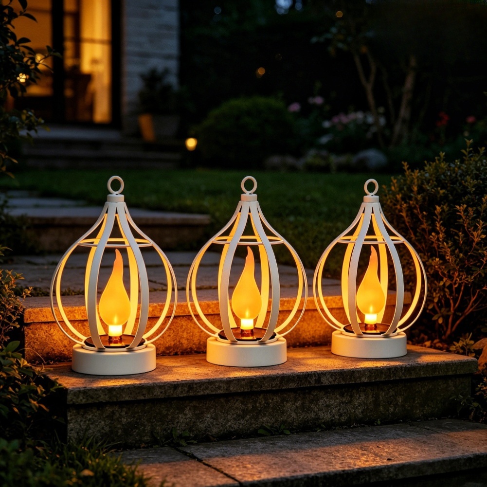 Camping Solar Lantern - فانوس شمسي خارجي مقاوم للماء بمعيار