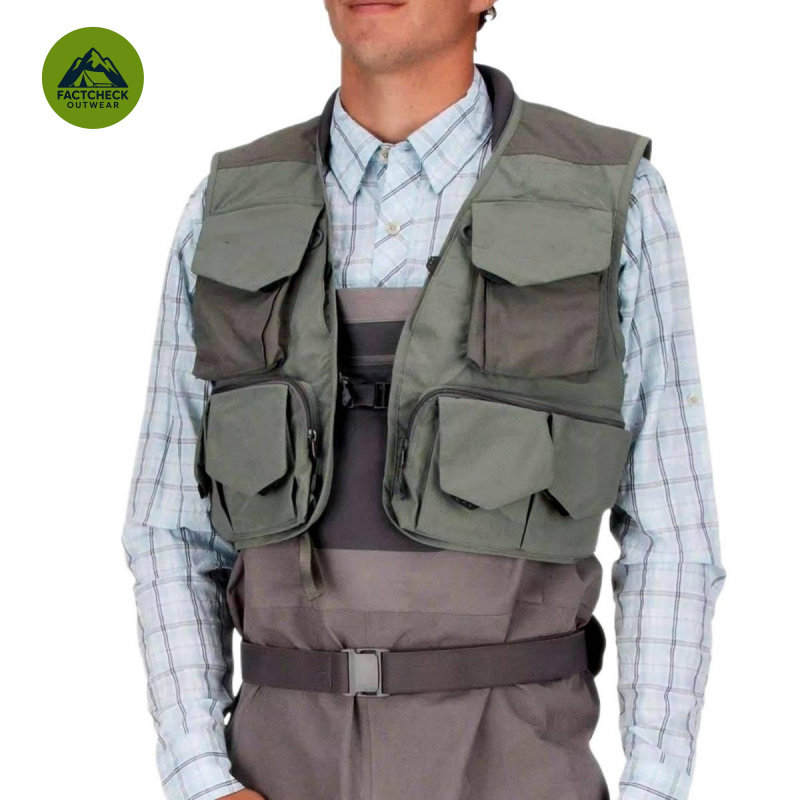 Outdoor Camping Gear Brands - سترة صيد فاخرة متعددة الجيوب للرجال