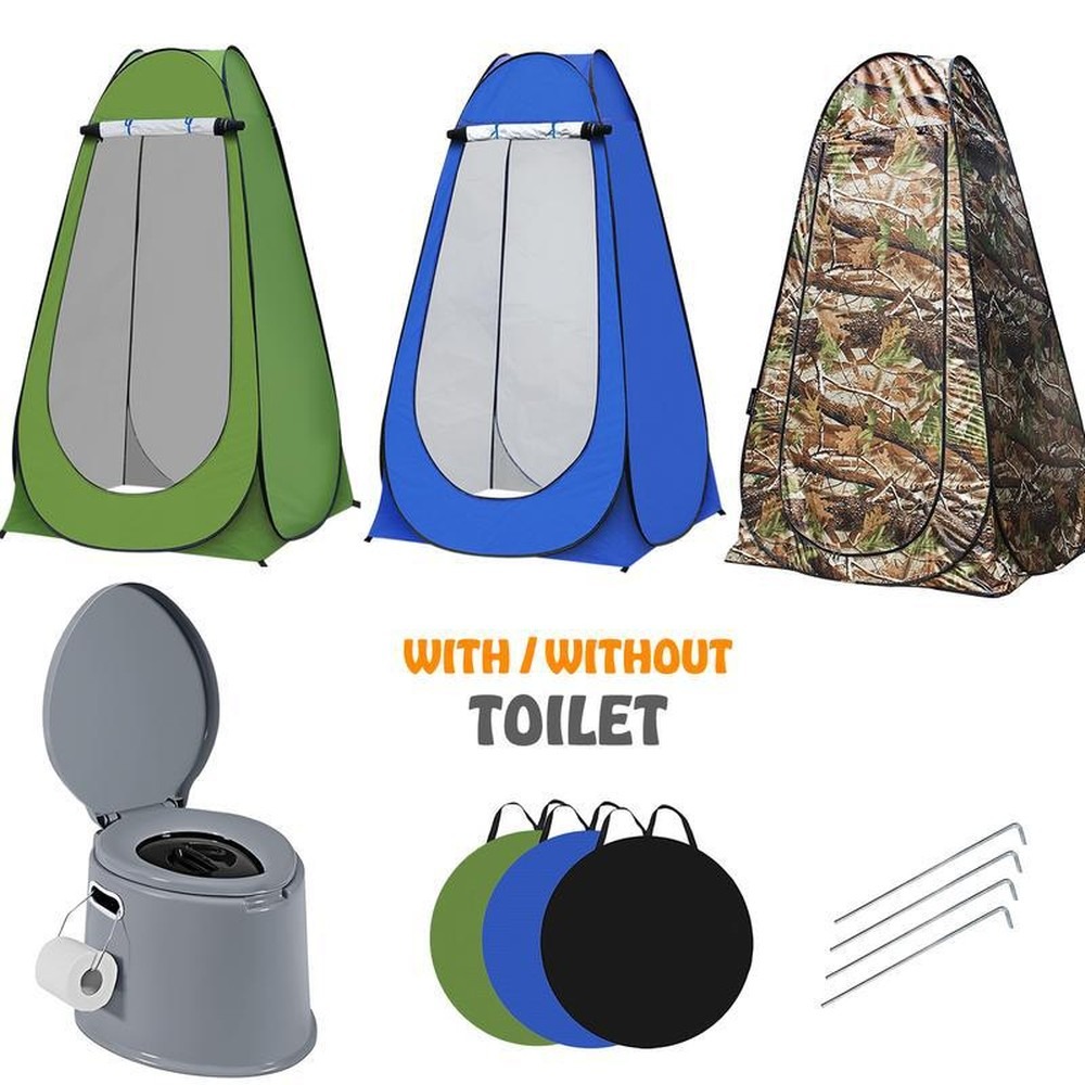 Outdoor Camping Toilet Tent - خيمة خارجية قابلة للطي للخصوصية، مخصصة