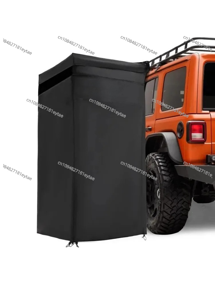 Outdoor Camping Toilet Tent - خيمة جانبية للسيارة قابلة لتعديل الارتفاع،