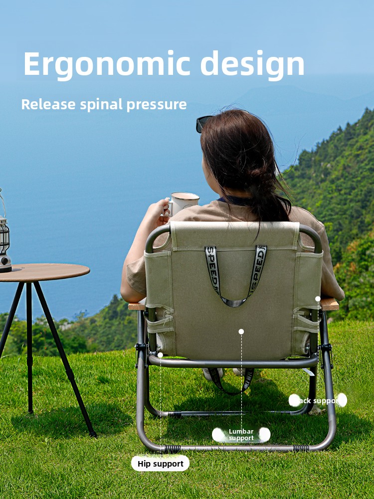 كرسي كيرميت محمول قابل للطي، ط - مراجعة Outdoor Camping Chairs وسعره