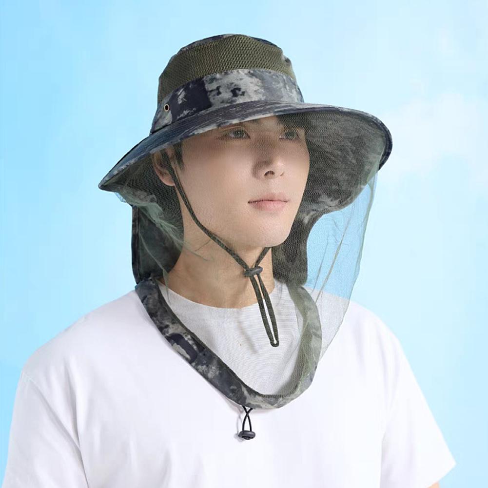 قبعة صيد مضادة للبعوض مع شبكة  - مراجعة Outdoor Camping Bug Zapper وسعره
