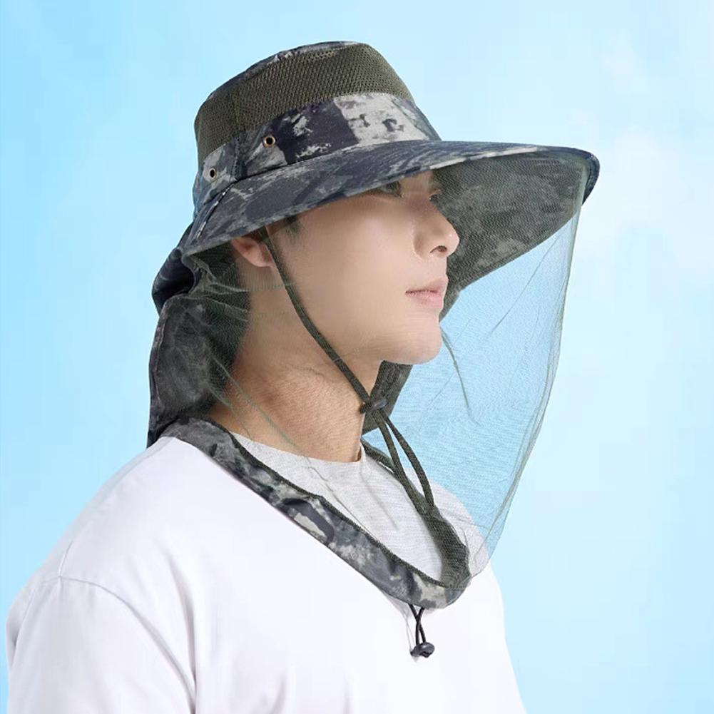 قبعة صيد مضادة للبعوض مع شبكة  - مراجعة Outdoor Camping Bug Zapper وسعره