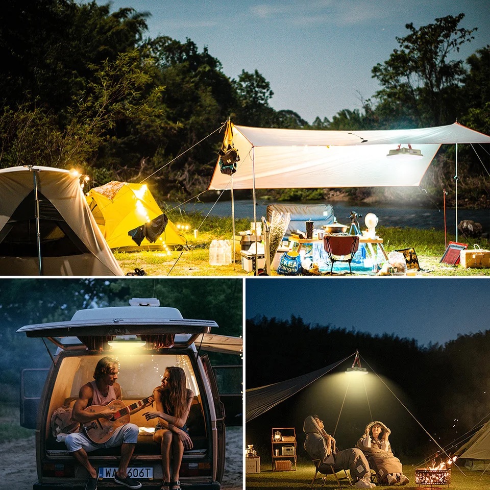 جديد 20000mAh الشمسية فانوس ال - مراجعة Camping Solar Lantern وسعره