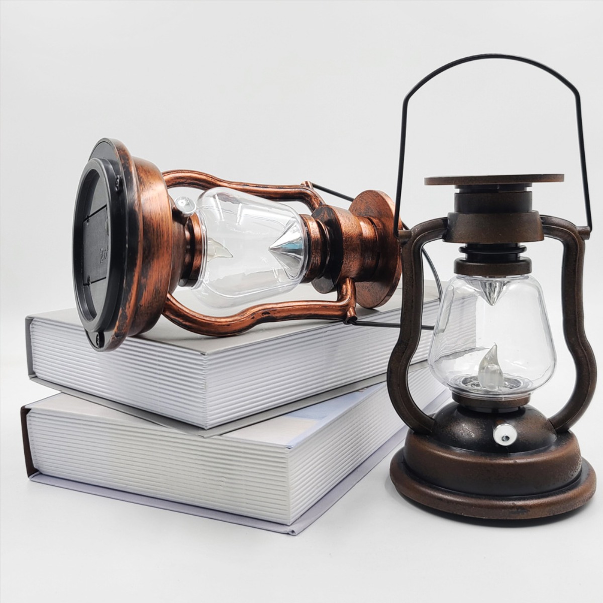 مصباح الكيروسين القديم بالطاقة - مراجعة Camping Solar Lantern وسعره