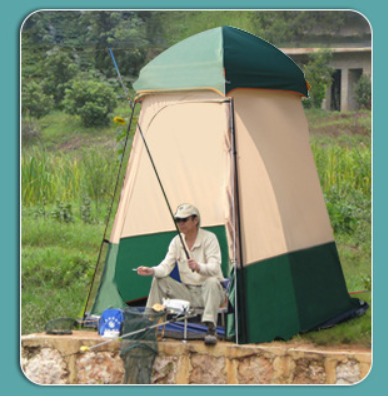 خيمة استحمام كبيرة الحجم للتخي - مراجعة Outdoor Camping Tent وسعره