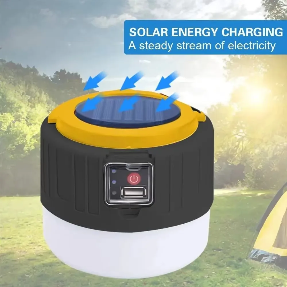 فانوس التخييم بالطاقة الشمسية  - مراجعة Camping Solar Lantern وسعره