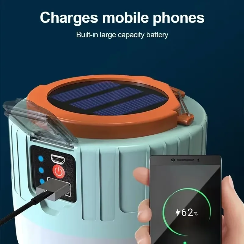 فانوس التخييم بالطاقة الشمسية  - مراجعة Camping Solar Lantern وسعره