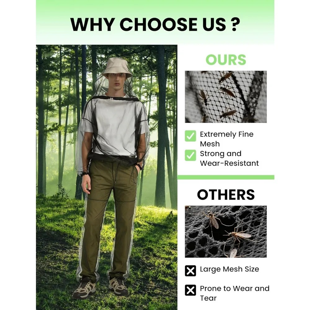 بدلة حماية من البعوض للاستخدام - مراجعة Outdoor Camping Bug Zapper وسعره