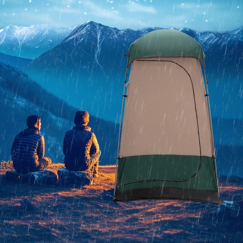 خيمة خصوصية للتخييم في الهواء  - مراجعة Outdoor Camping Toilet Tent وسعره