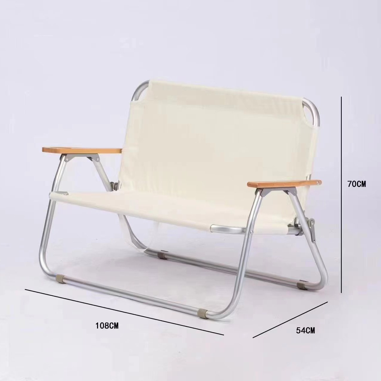 كراسي شاطئ قابلة للطي لشخصين ل - مراجعة Outdoor Camping Chairs وسعره