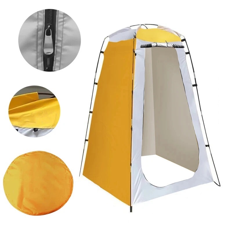 خيمة خصوصية محمولة قابلة للطي  - مراجعة Outdoor Camping Toilet Tent وسعره