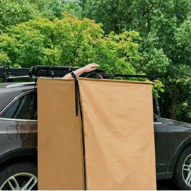 خيمة استحمام جانبية للسيارة، خ - مراجعة Outdoor Camping Toilet Tent وسعره