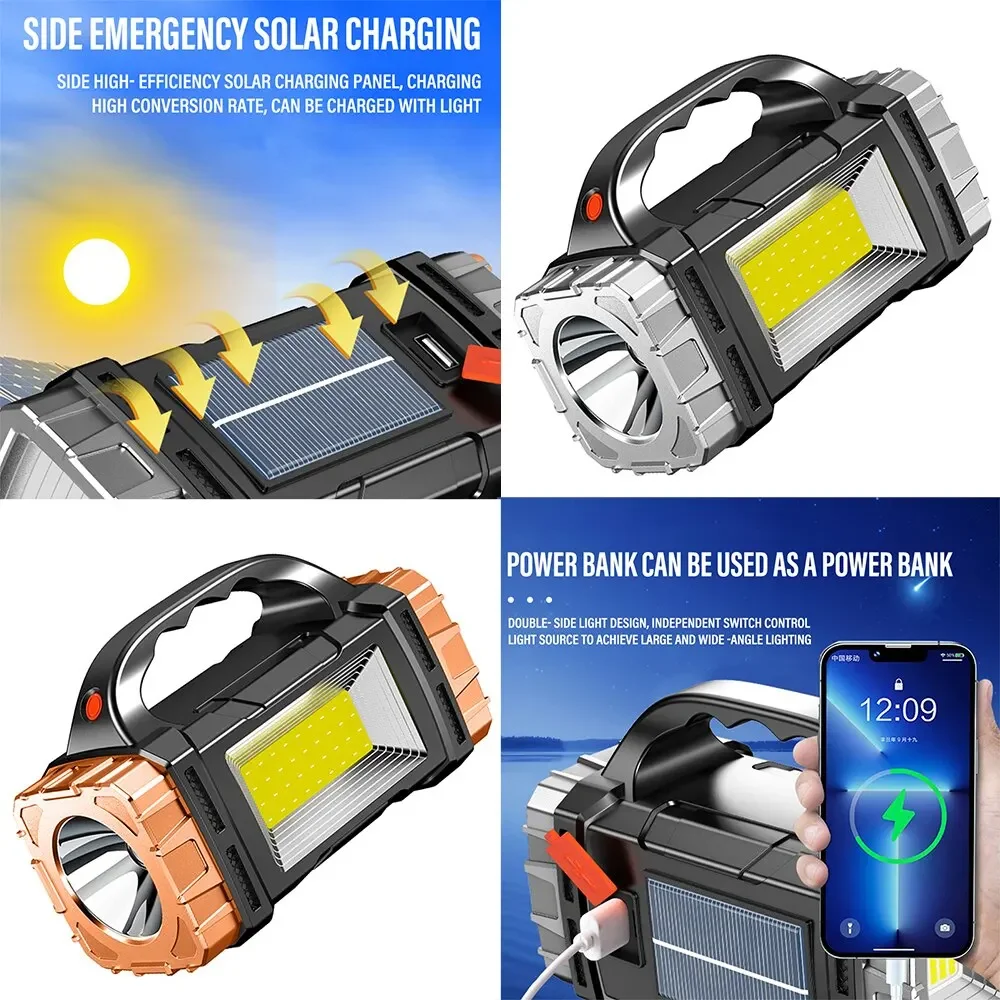 مصباح يدوي LED شمسي عالي الطاق - مراجعة Camping Solar Lantern وسعره