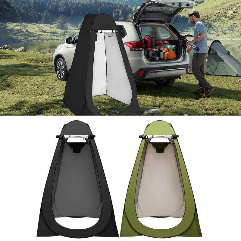 المحمولة في الهواء الطلق التخي - مراجعة Outdoor Camping Toilet Tent وسعره