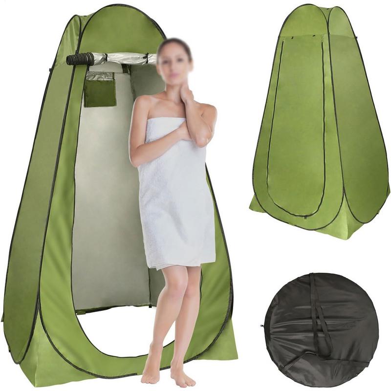 المحمولة في الهواء الطلق التخي - مراجعة Outdoor Camping Toilet Tent وسعره