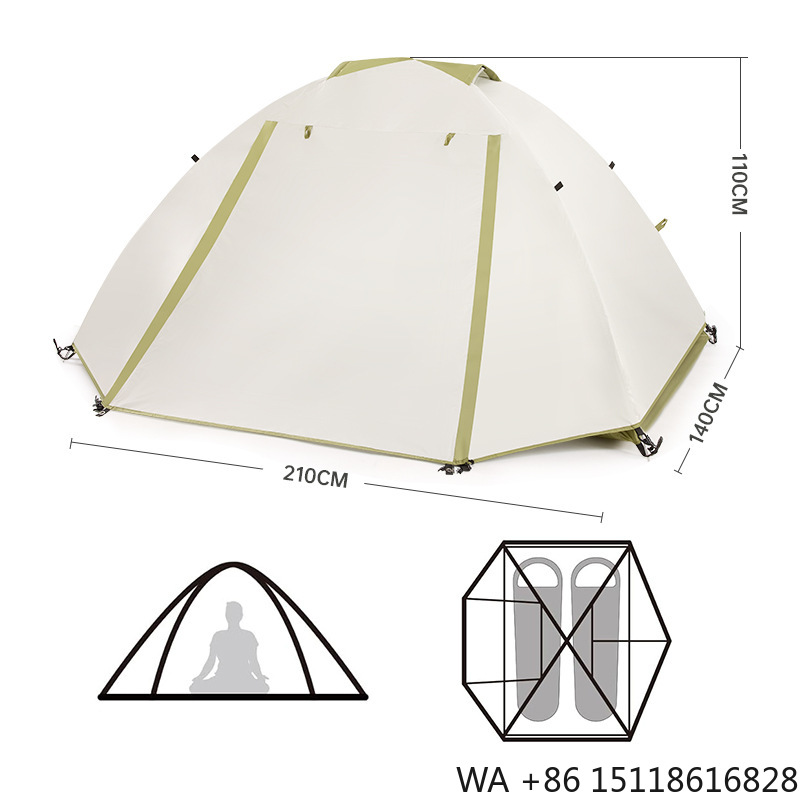 خيمة للتنزه وتسلق الجبال والتخ - مراجعة Outdoor Camping Tent وسعره