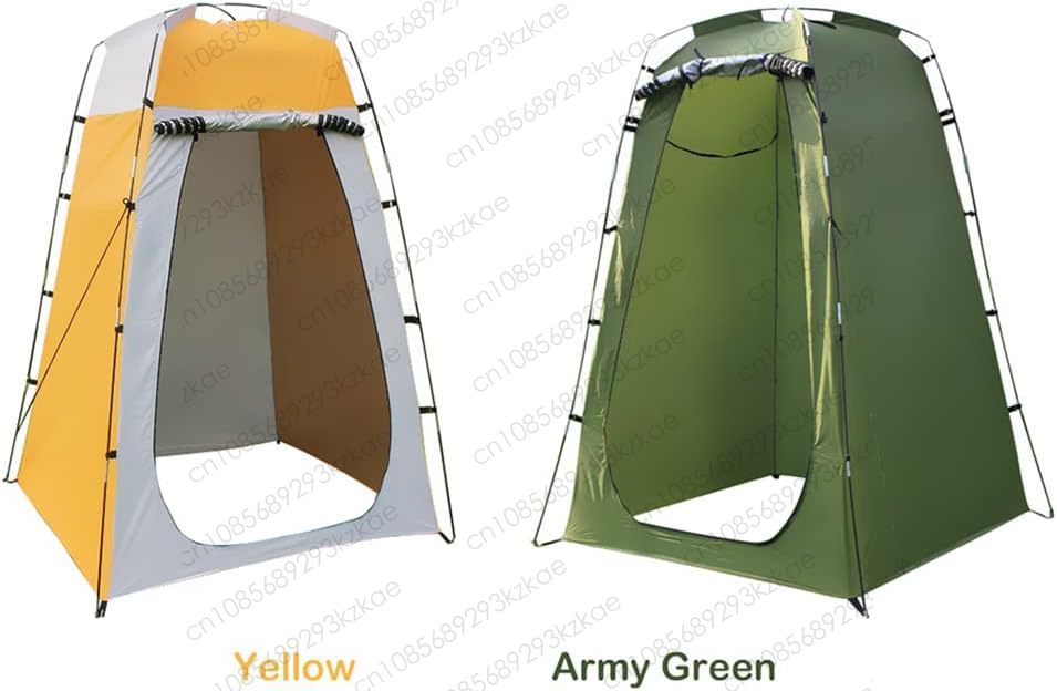 خيمة حمام خارجية محمولة، غرفة  - مراجعة Outdoor Camping Toilet Tent وسعره