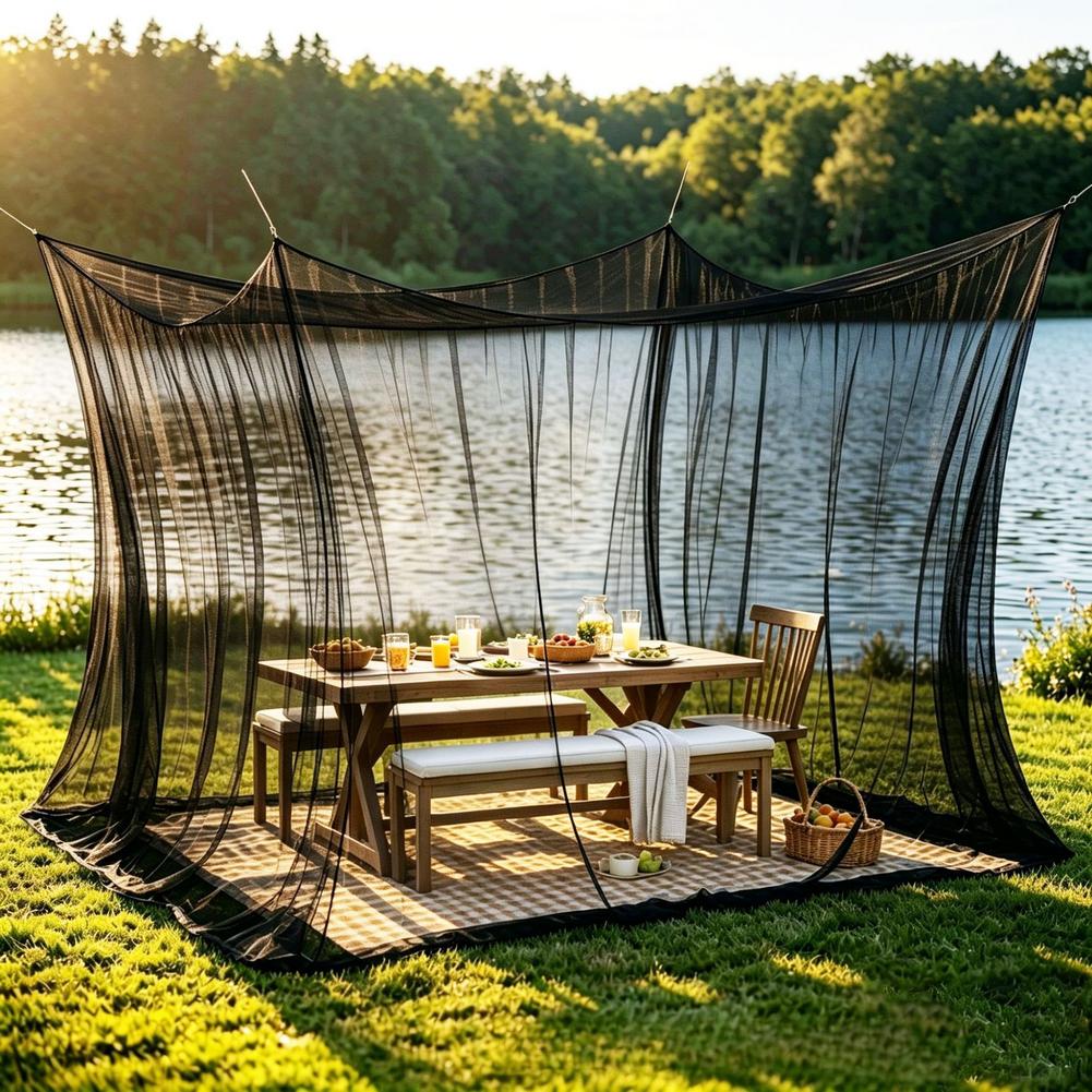 شبكة حماية من البعوض للصيف في  - مراجعة Outdoor Camping Bug Zapper وسعره