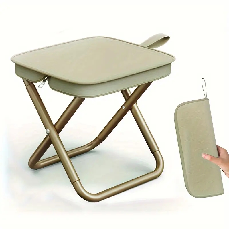 كرسي تخييم قابل للطي - خفيف ال - مراجعة Outdoor Camping Chairs وسعره