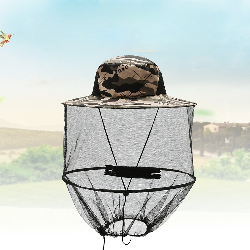 قبعة صيد بشبكة مخفية مضادة للب - مراجعة Outdoor Camping Bug Zapper وسعره